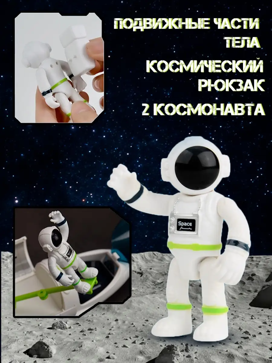 Космическая станция с космонавтами и капсулой модулем WiMi 35257687 купить  за 1 518 ₽ в интернет-магазине Wildberries