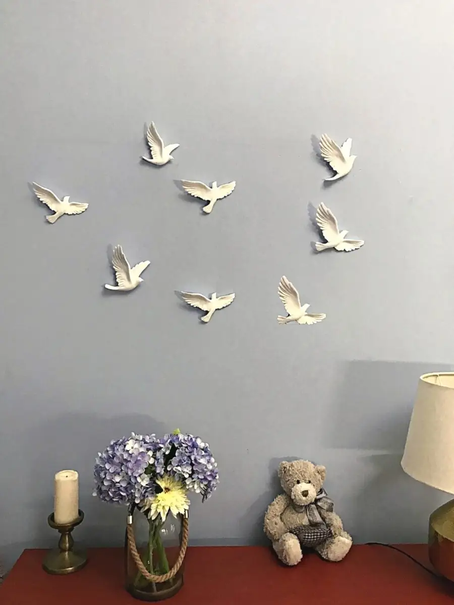Стены полетят. Настенный декор птицы. Птички на стену декор. Птички в интерьере. Декор "птичка".