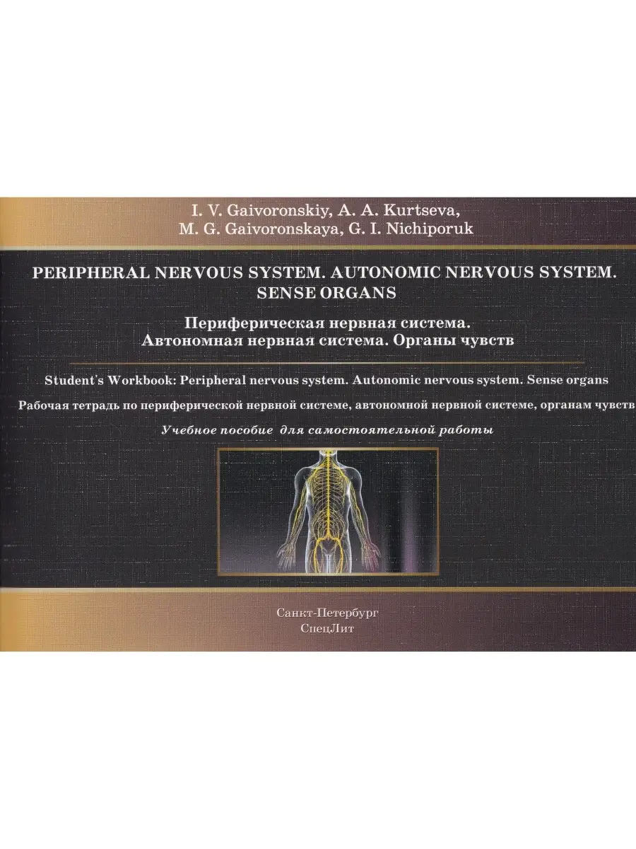 Периферическая нервная система. Раб. тетр. на англ. языке СпецЛит 35294471  купить в интернет-магазине Wildberries