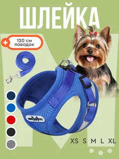 Шлейка для собак и кошек анатомическая MiloPets 35394783 купить за 388 ₽ в интернет-магазине Wildberries