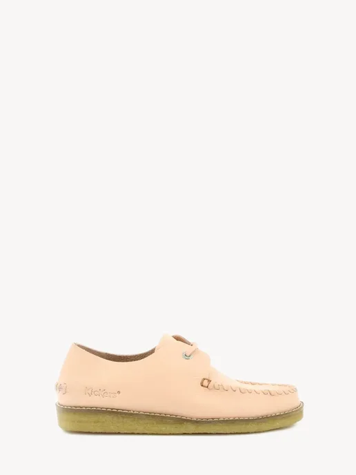 KicKers. Мокасины из натуральной кожи легкие, розовый, фото 3