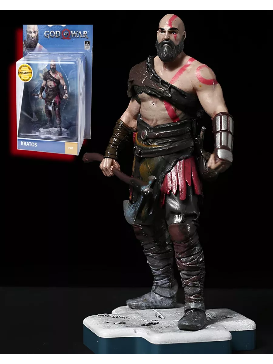 Фигурка ТОТАКУ Бог Войны Кратос / God of War Kratos (10см) бренда нет  35426914 купить в интернет-магазине Wildberries