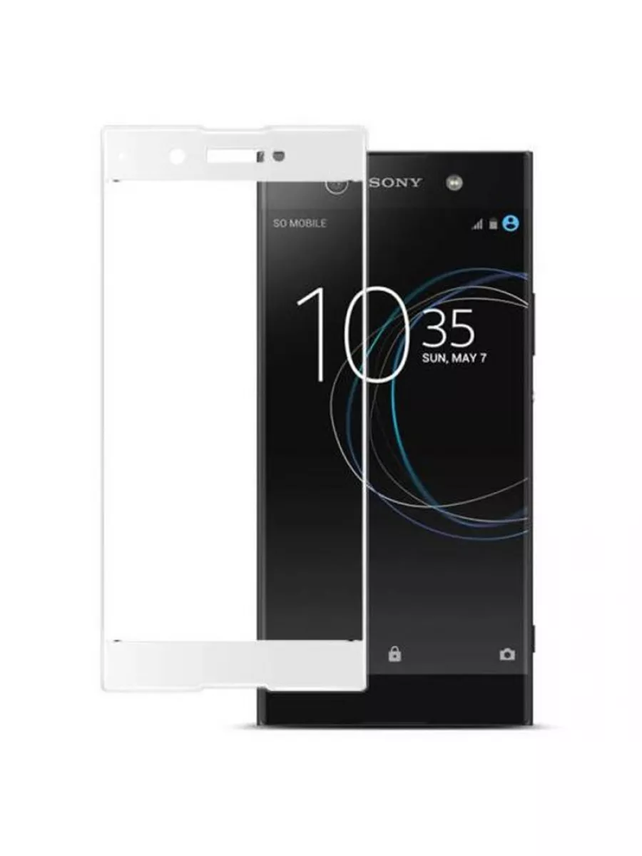 Защитное противоударное стекло на Sony Xperia XZ1