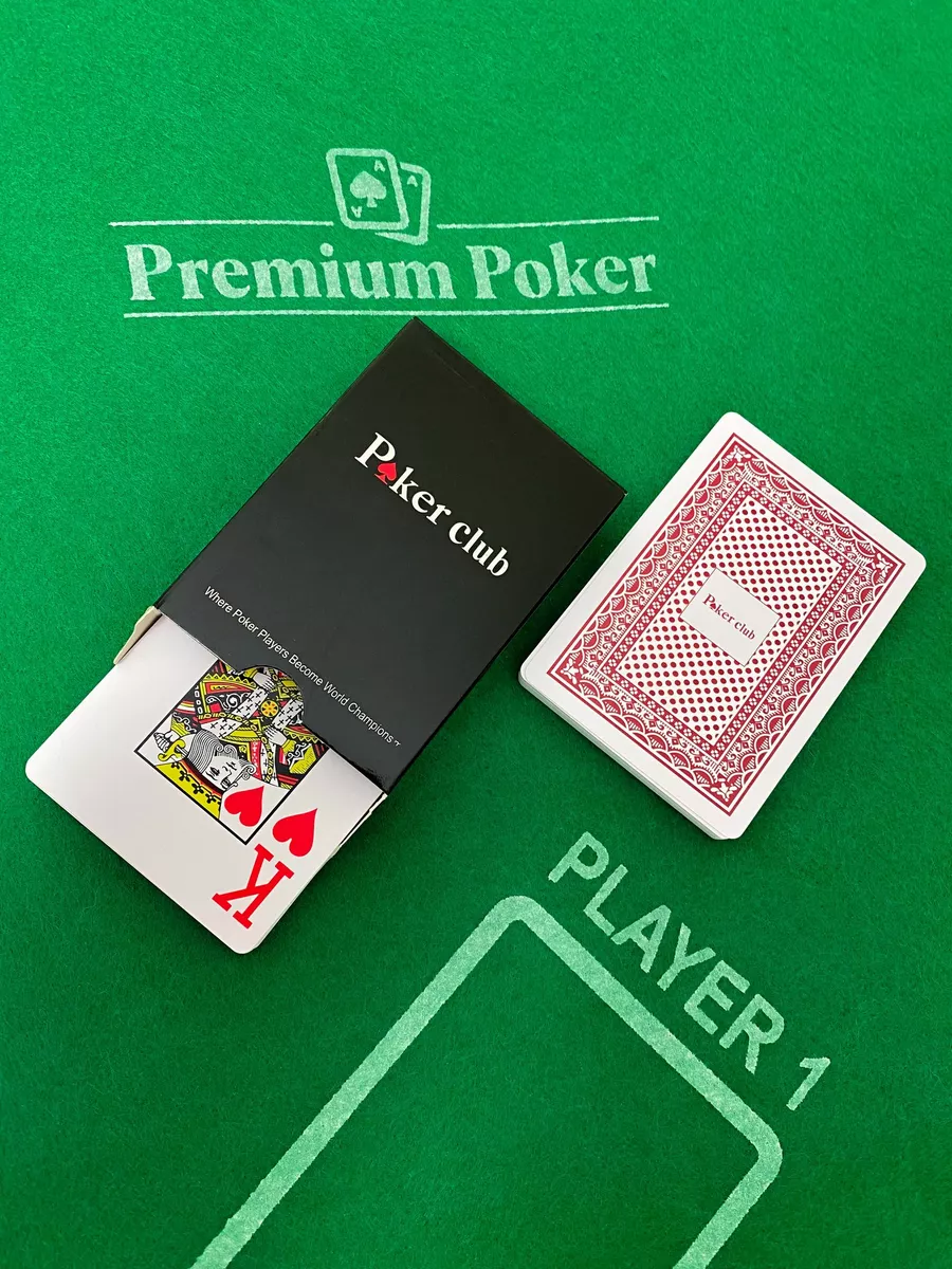 Карты игральные Poker club красные, пласт. 54 шт. для покера Premium Poker  35458356 купить за 351 ₽ в интернет-магазине Wildberries