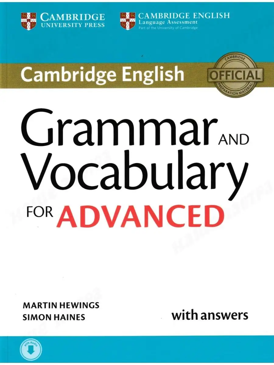 Grammar+Vocabulary. Book+Ans.+Audio Cambridge University Press 35519844  купить за 3 910 ₽ в интернет-магазине Wildberries