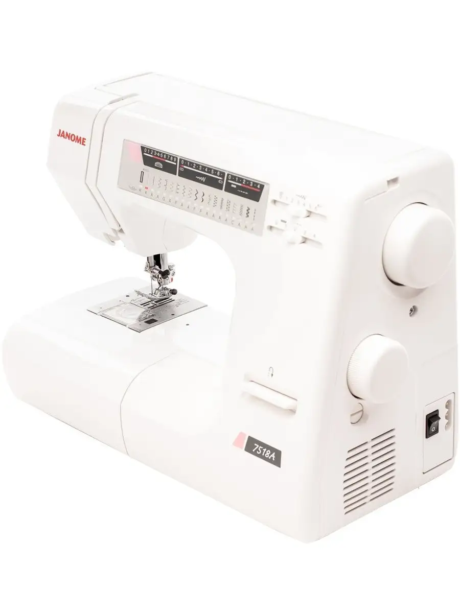 Швейная машина Janome 7518A Janome 35525672 купить за 30 314 ₽ в  интернет-магазине Wildberries