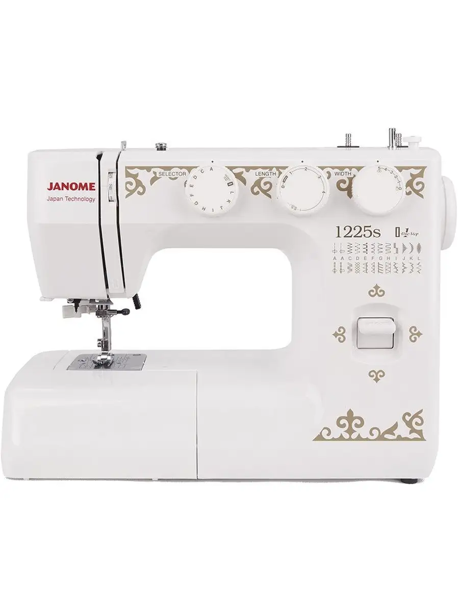 Швейная машина Janome 1225S Janome 35525932 купить за 16 987 ₽ в  интернет-магазине Wildberries