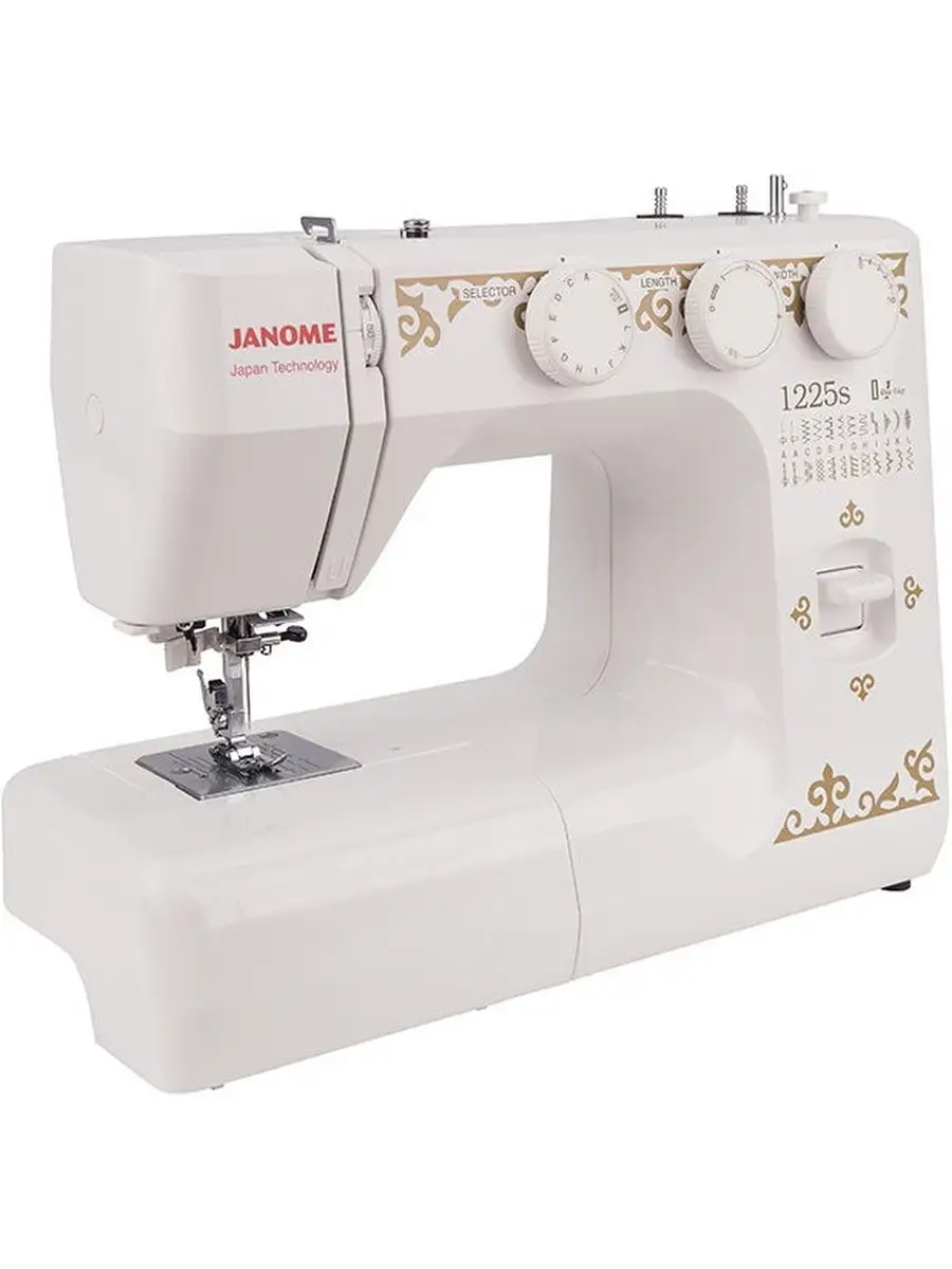 Швейная машина Janome 1225S Janome 35525932 купить за 16 987 ₽ в  интернет-магазине Wildberries