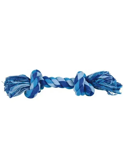 Trixie Игрушка для собак,веревка с двумя узлами, 15 см, узлом 28, фото 2