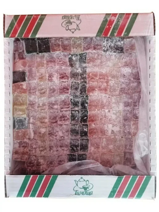 ТИМОША Рахат-лукум "Радуга" в сахарной пудре 2 кг, 2 кг, фото 6
