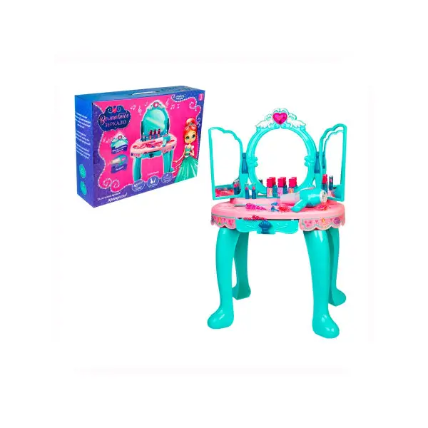 Игровой модуль/зеркало/для девочки "Волшебное зеркало" со створками, свет, звук