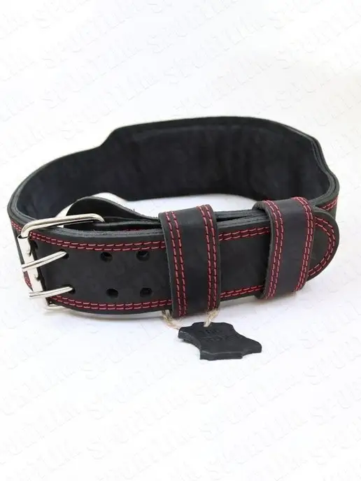 Sportlim Пояс атлетический, черный, фото 4