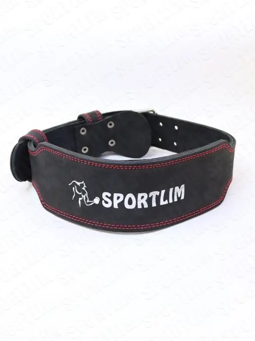 Sportlim Пояс атлетический, черный, фото 2