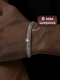 Мужской серебряный браслет Питон 925 Camellia Jewelry 35720520 купить за 4 575 ₽ в интернет-магазине Wildberries