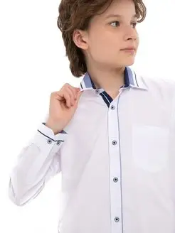 Рубашка с длинным рукавом школьная