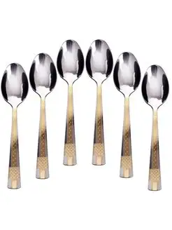 Ложки столовые 6 шт набор из нержавеющей стали