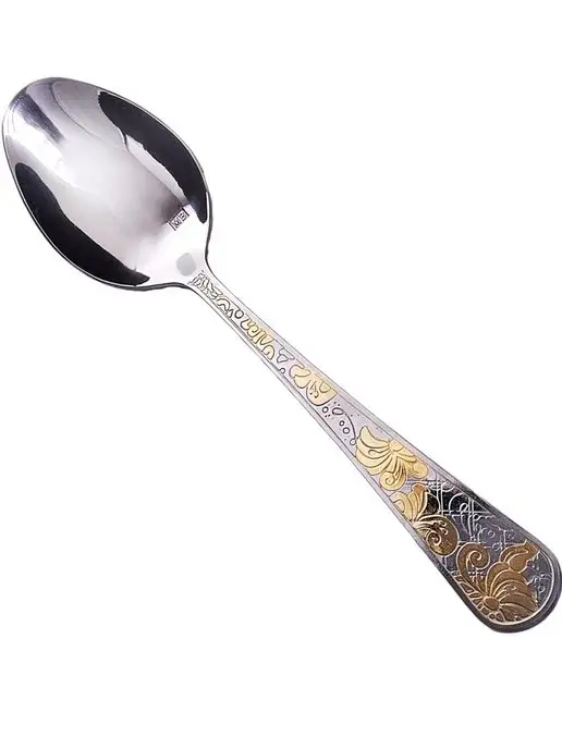 Ложки столовые 6 шт набор из нержавеющей стали - фото 4