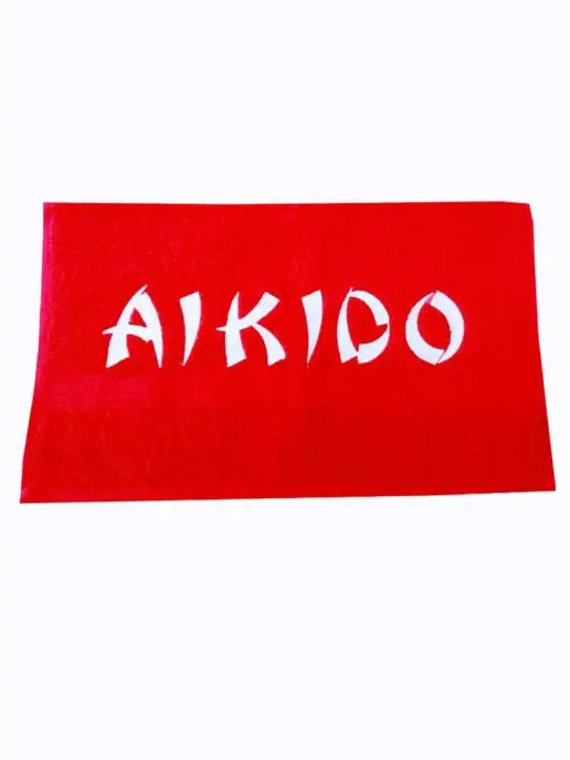 TENGO Полотенце спортивное айкидо, красный