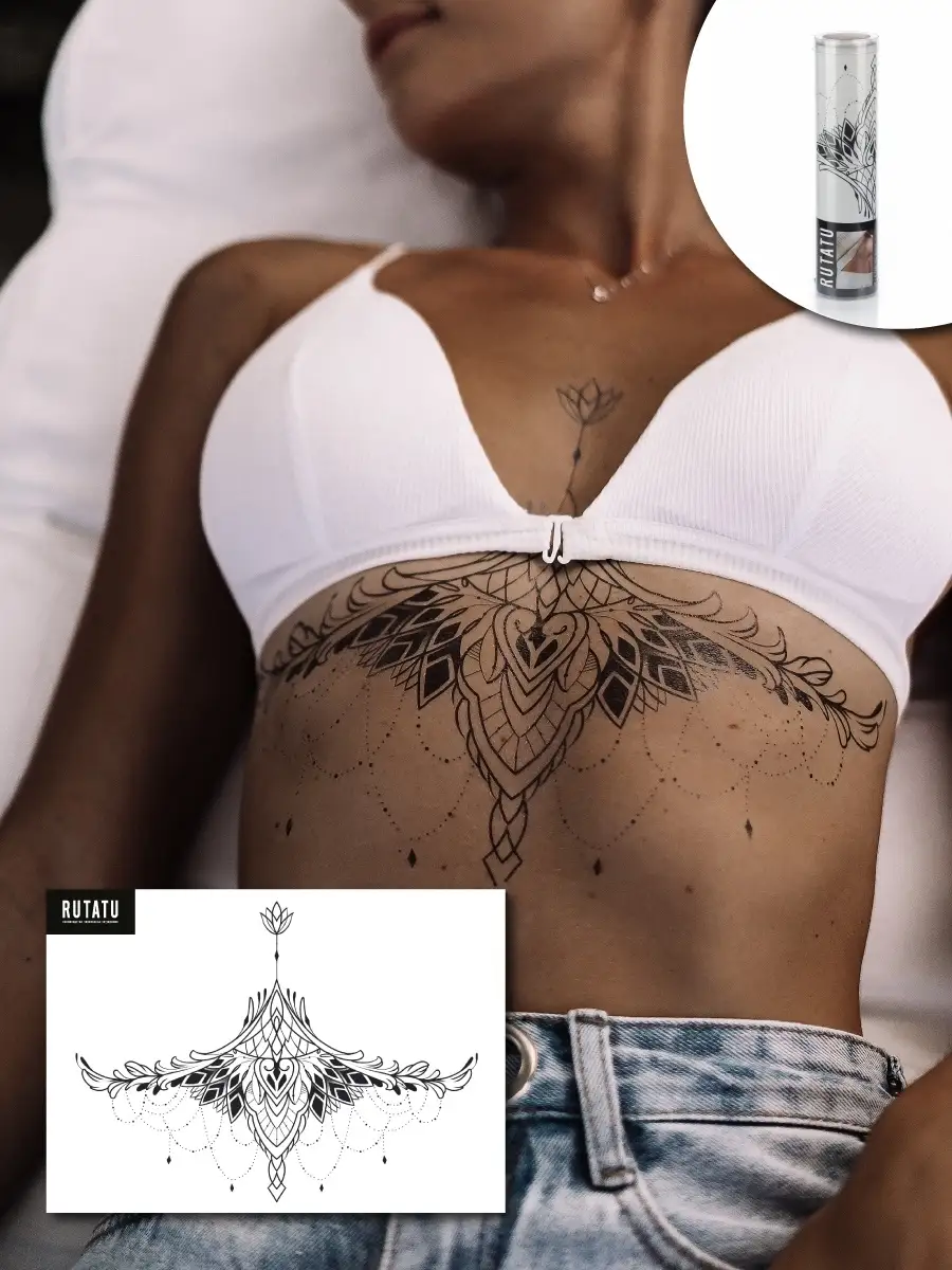 Мужские татуировки на груди