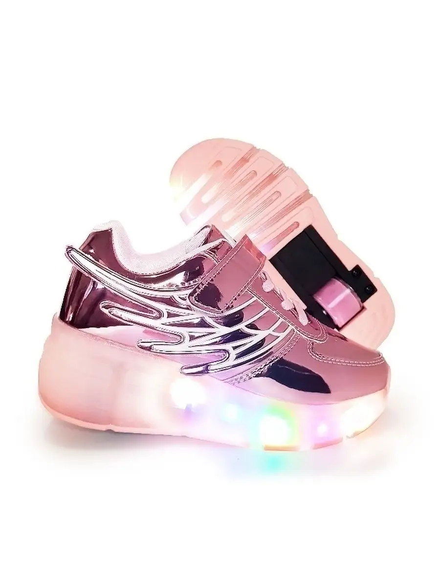 Роликовые кроссовки/со светящейся подошвой/кеды KamiShop 36053860 купить за  2 862 ₽ в интернет-магазине Wildberries