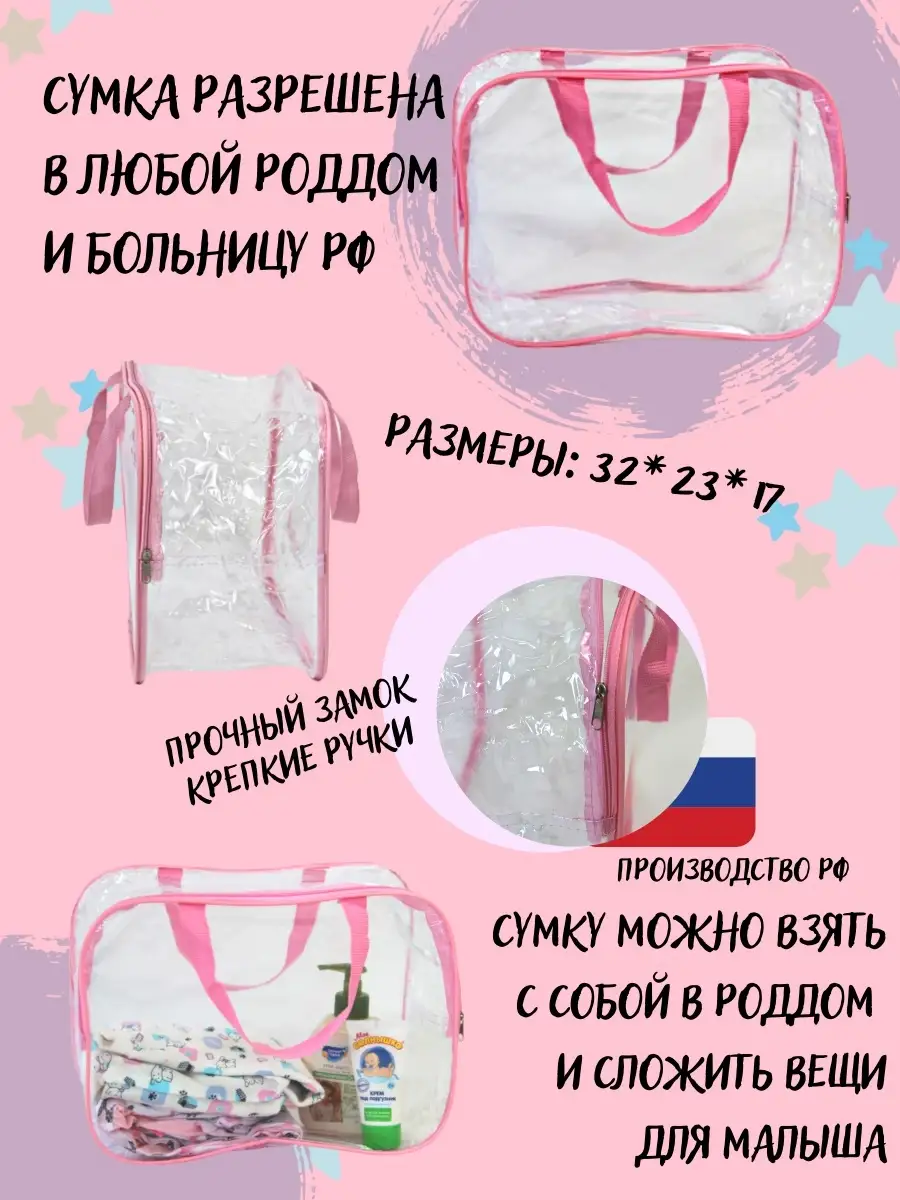 Сумка в роддом готовая SumkAVroddom 36120949 купить в интернет-магазине  Wildberries