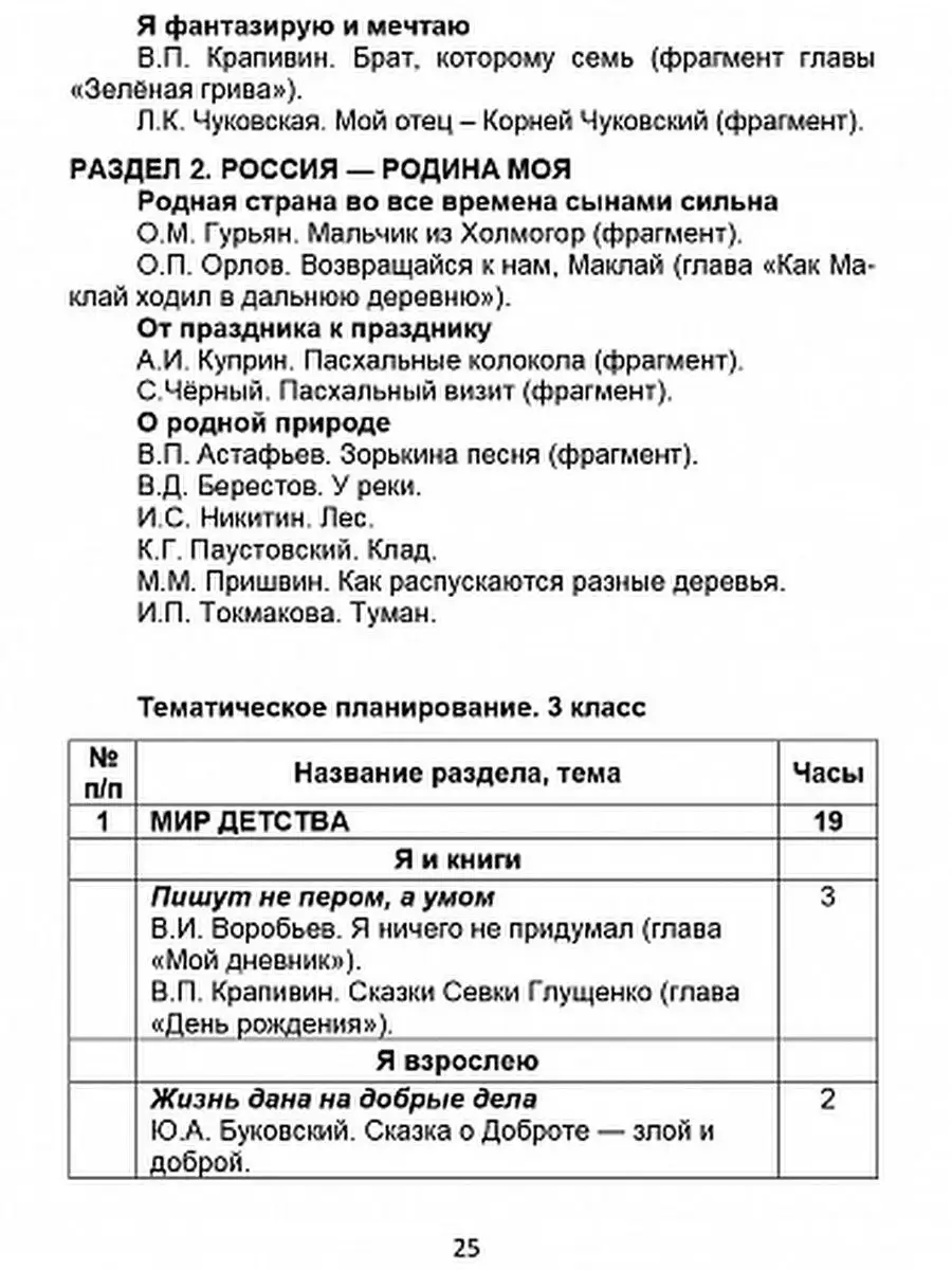 Литературное чтение на родном (русском) языке 1-4 классы Издательство  Планета 36127144 купить за 173 ₽ в интернет-магазине Wildberries