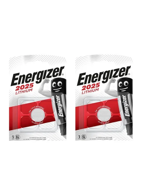 Energizer Батарейки CR2025 литиевые дисковые таблетки 2шт, 3V, 2 шт, фото 2