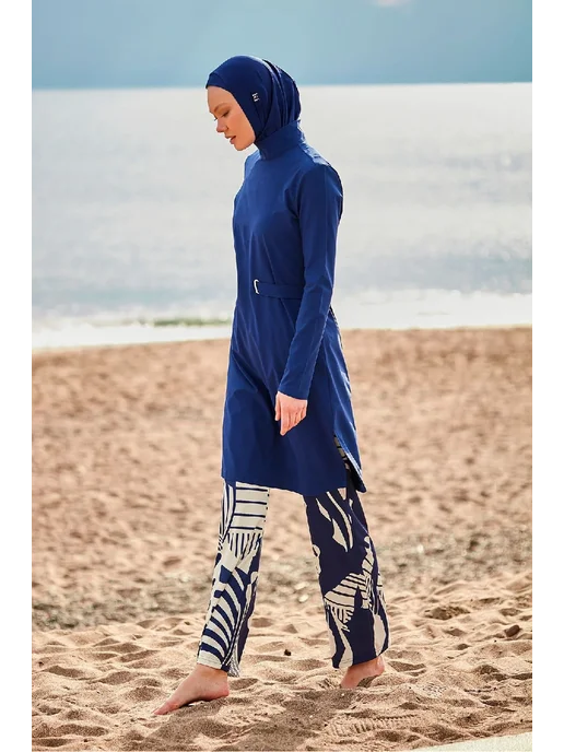 Marina Burkini Буркини мусульманский купальник, синий, фото 5