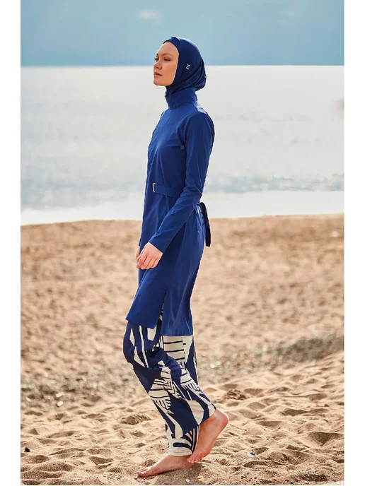 Marina Burkini Буркини мусульманский купальник, синий, фото 7