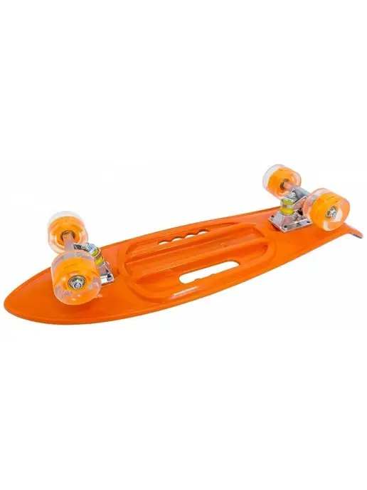 Street Hit Скейт Лонгборд с двумя ручками 68 см, фиолетовый, оранжевый, фото 7