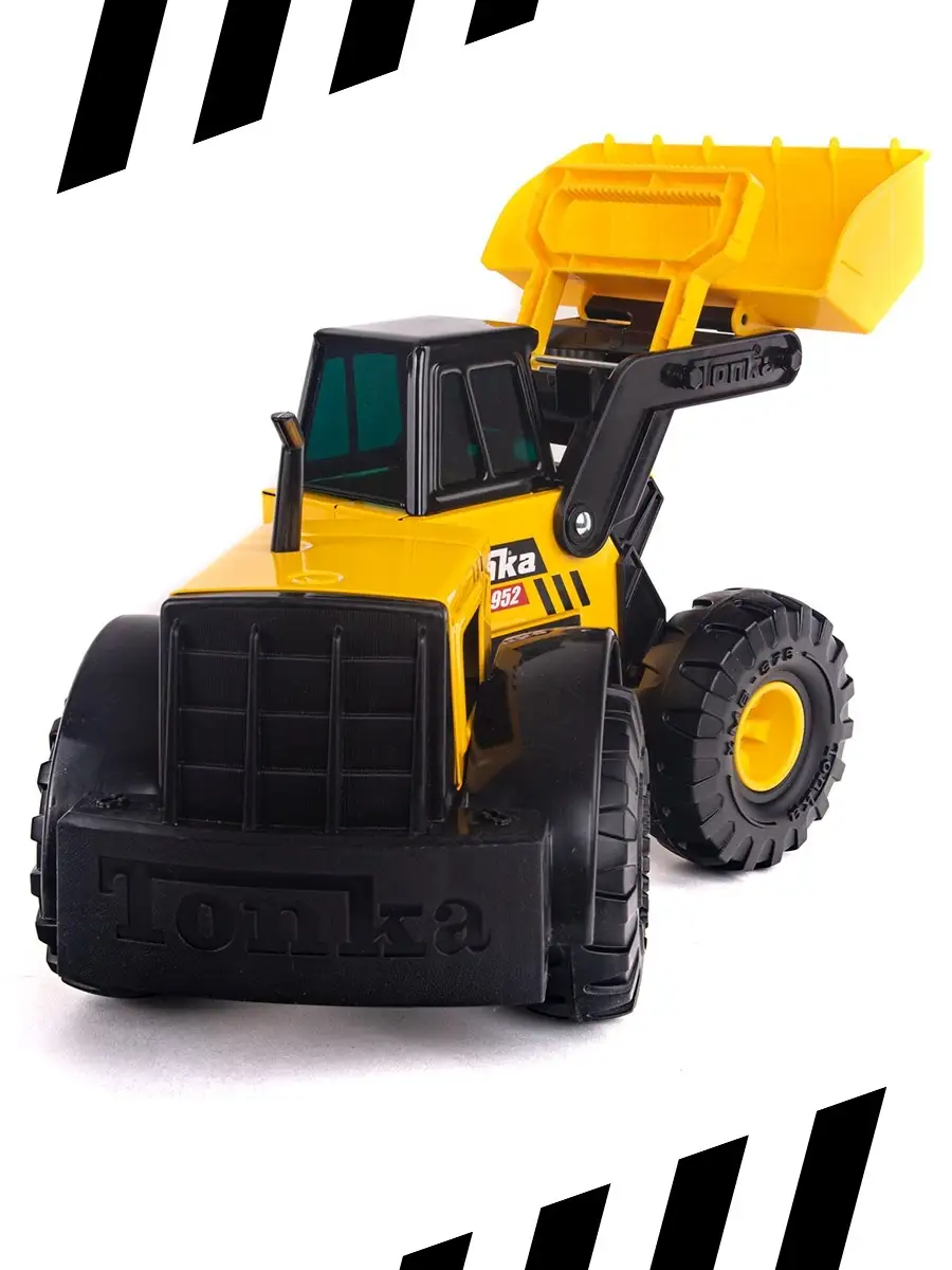 Большая металлическая машинка Погрузчик игрушка Tonka 36334636 купить за 2  348 ₽ в интернет-магазине Wildberries