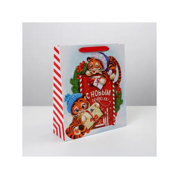 Подарочный пакет новогодний