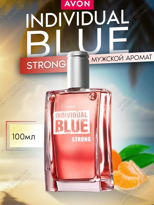 AVON Туалетная вода Individual Blue Strong 100 мл Эйвон