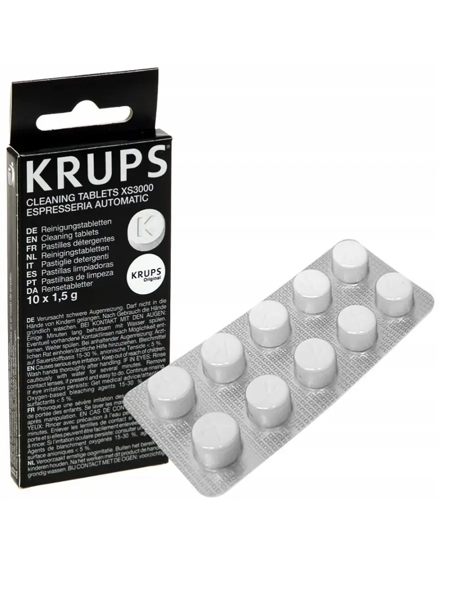 Таблетки для гидросистемы Krups XS300010