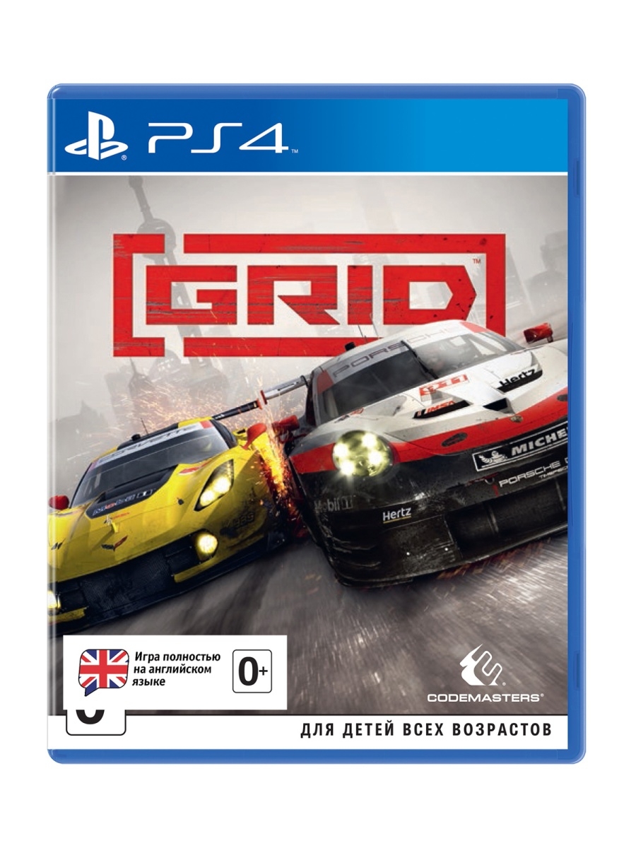 Диск с играми/Игра для Sony PlayStation 4 Grid/PS4 Codemasters 36431529  купить в интернет-магазине Wildberries