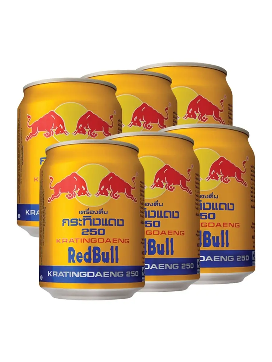 Энергетический напиток Red Bull Krating Daeng 250 мл х 6 шт. Red Bull  36475659 купить в интернет-магазине Wildberries