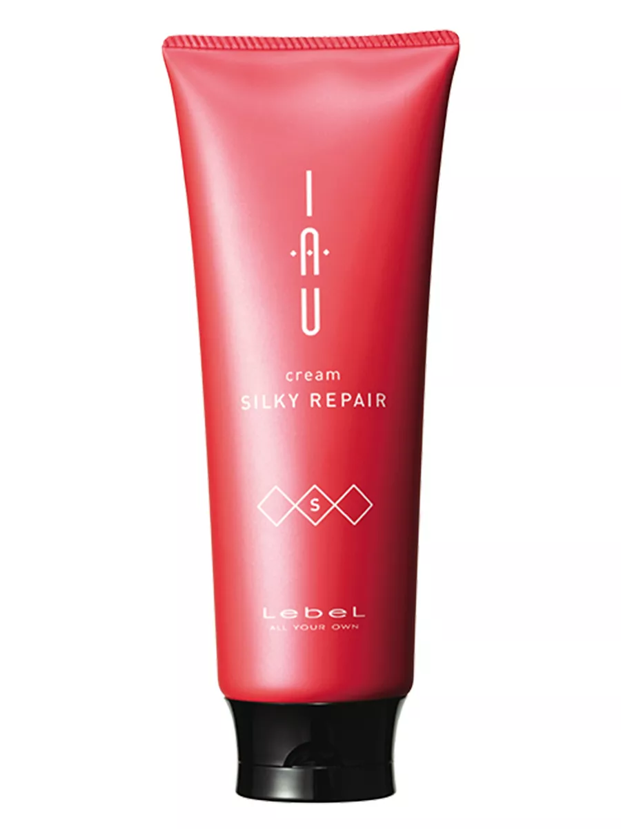 Lebel silky repair. Аромакрем для укреп. iau cream silky repair 200мл.