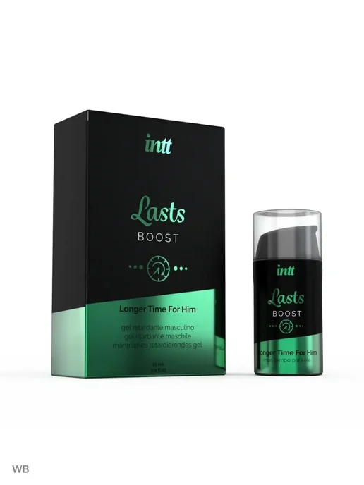 Intt Cosmetics Интимный гель для продления эрекции для него, Lasts, 15 мл, 15 мл, фото 4