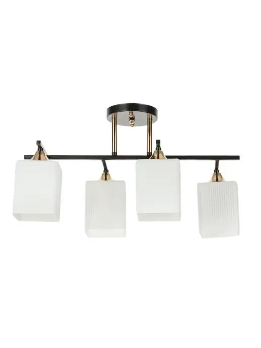 Arte Lamp Потолочная люстра MEROPE A4071PL-4BK, черный