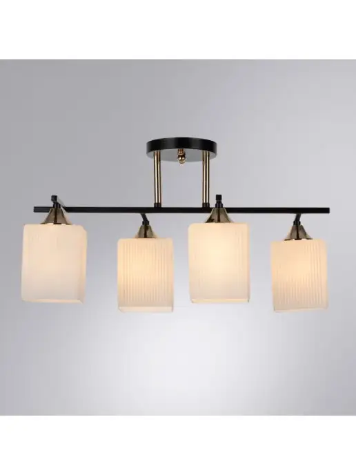 Arte Lamp Потолочная люстра MEROPE A4071PL-4BK, черный, фото 2