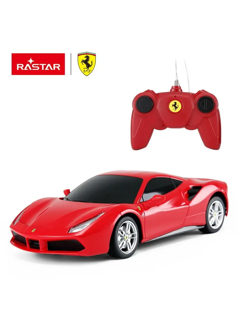 Машина на радиоуправлении 1:24 Ferrari, машинки на пульте управления  игрушечные, машинка детская RASTAR 36618912 купить за 1 861 ₽ в  интернет-магазине Wildberries