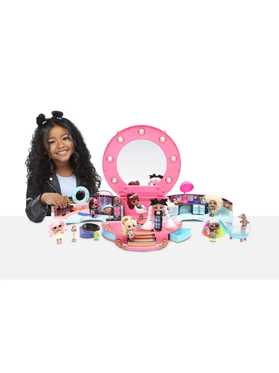 Salon Playset Салон Красоты, с куколкой/ Кукла LOL MGA Entertainment  36663905 купить в интернет-магазине Wildberries