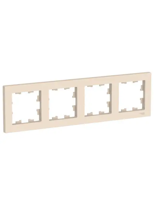 Systeme Electric AtlasDesign Беж Рамка 4-ая( 2 шт), 2 шт