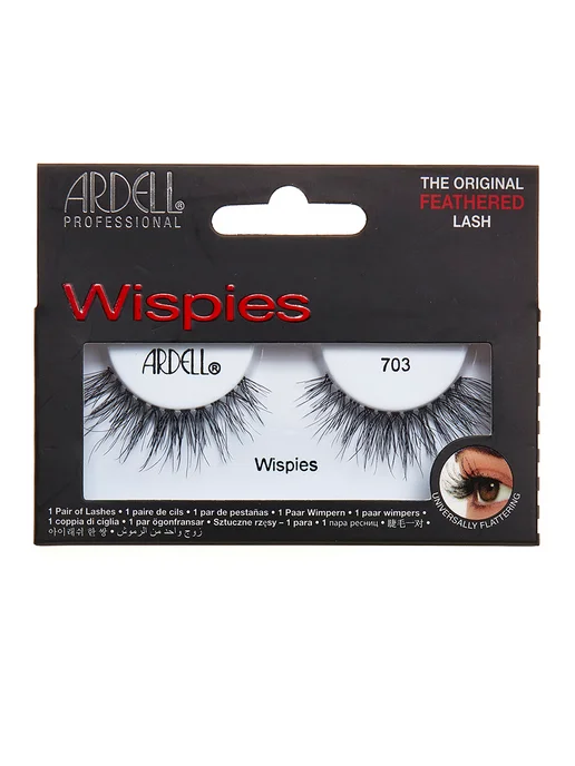 ARDELL Накладные ресницы многоразовые Wispies 703, черный