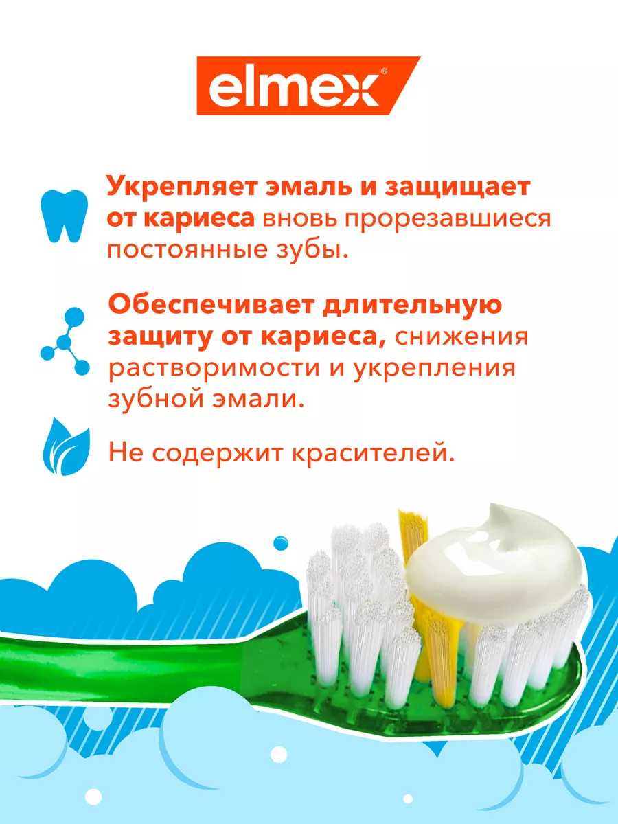 Зубная паста Colgate Elmex Junior c 6 до 12лет 75мл