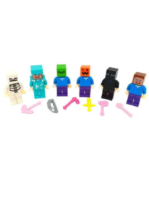 LEGO Minecraft Minecraft фигурки 24 штуки, вариант, фото 5