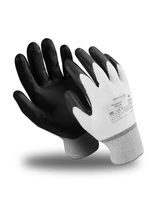 MANIPULA SPECIALIST Перчатки защитные МИКРОНИТ Manipula, 1 пара, черный