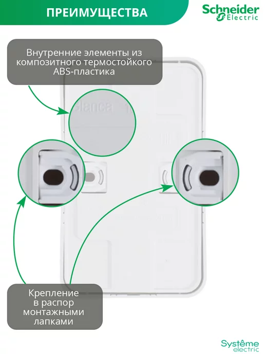 Systeme Electric Двойная розетка накладная без заземления Шнайдер BLANCA, белый, фото 3