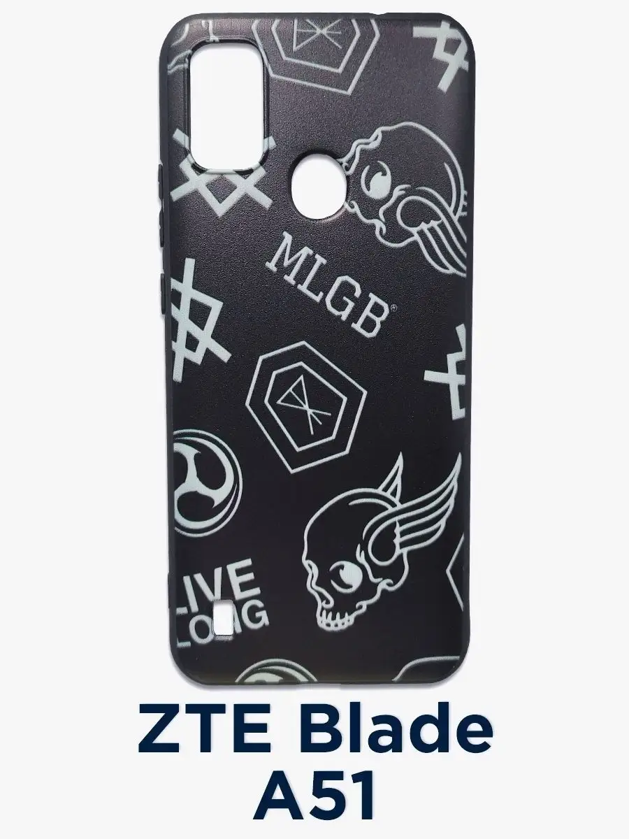 Чехол на ZTE Blade A51 / ЗТЕ Блейд А51 ZTE 36973314 купить в  интернет-магазине Wildberries