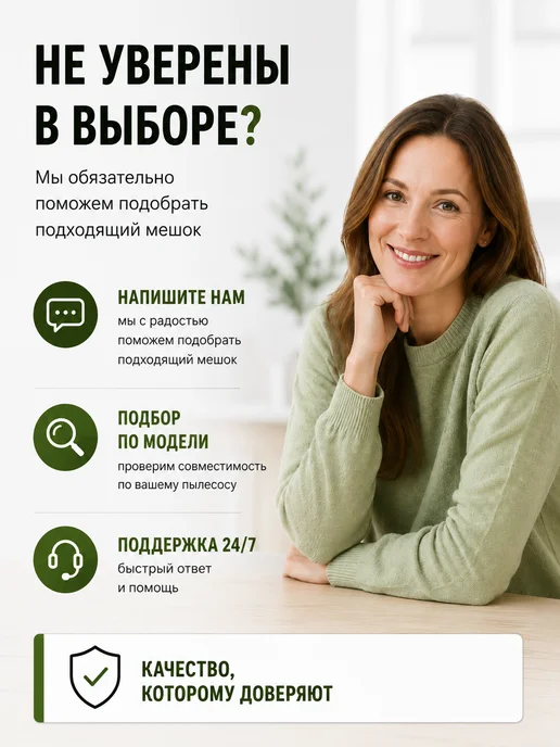 ZOOM Одноразовые мешки для пылесоса PHILIPS, ELECTROLUX, вариант, фото 8